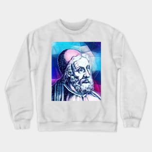 Al Tabari Snowy Portrait | Al Tabari Artwork 13 Crewneck Sweatshirt